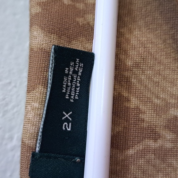 Lauren Ralph Lauren Snakeskin Print Short Sleeve Midi Dress. Size 2X  NWT - Picture 7 of 8